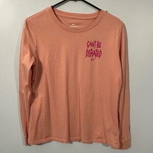 Nike Coral Long Sleeve Tee Size Medium